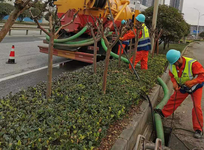 上高市政管道清淤